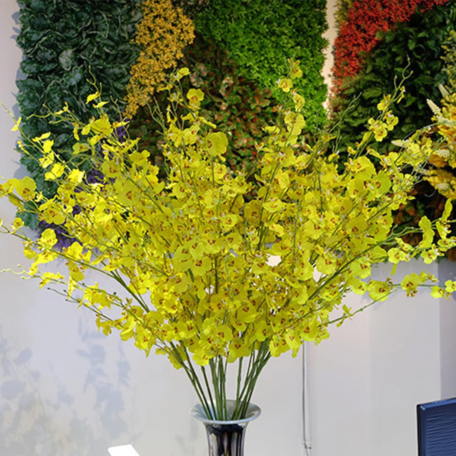 Centrotavola Matrimonio Romantico 24 Orchidee Artificiali Per