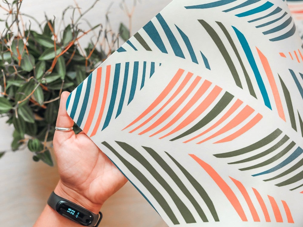 Tapis en vinyle intérieur géométrie persane décorative, tapis vinyle intérieur élégant oriental 140x210 – Tulup - 6