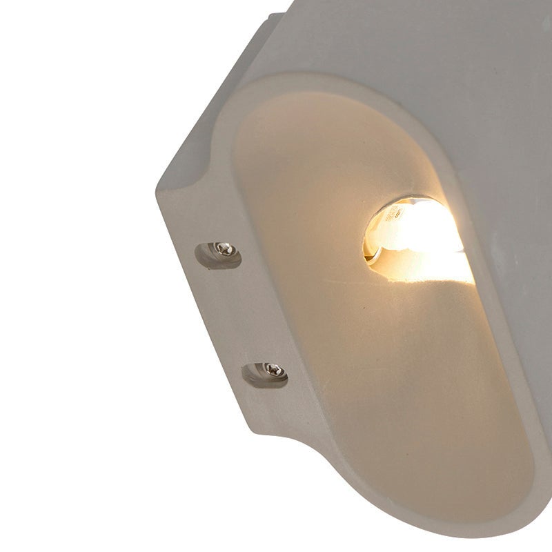 Lampada da parete smart in cemento con effetto luce con Wifi G9 - Arles - 4