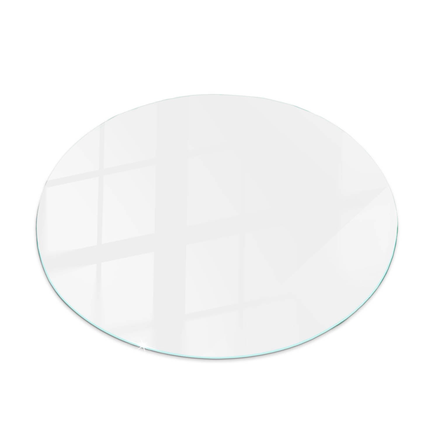 Płyta na blat stołu, dekoracyjne, do salonu, do kuchni | kwadrat | Kolor biały gładki | fi80