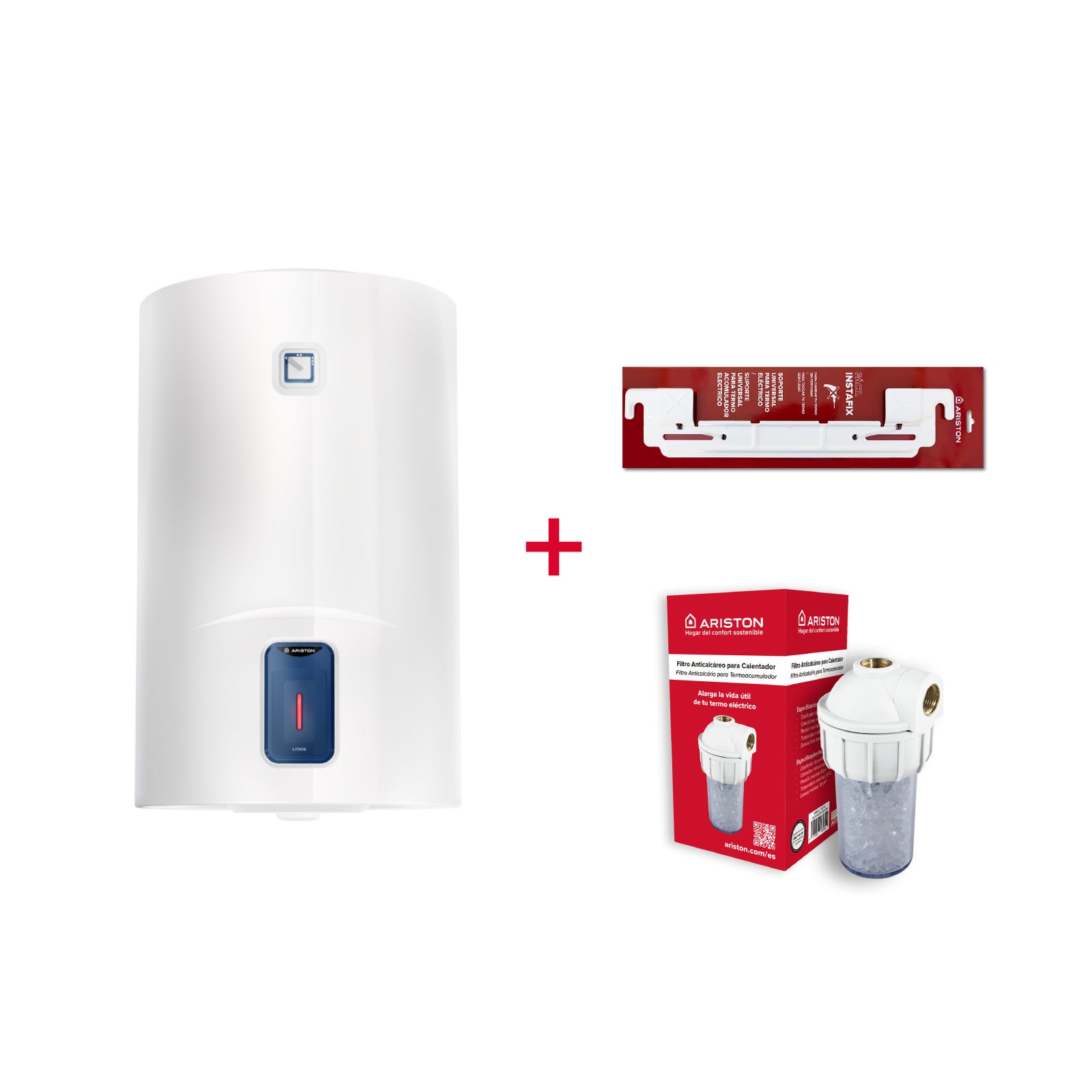 Termo eléctrico, Ariston, Lydos R 80 litros Filtro Antical