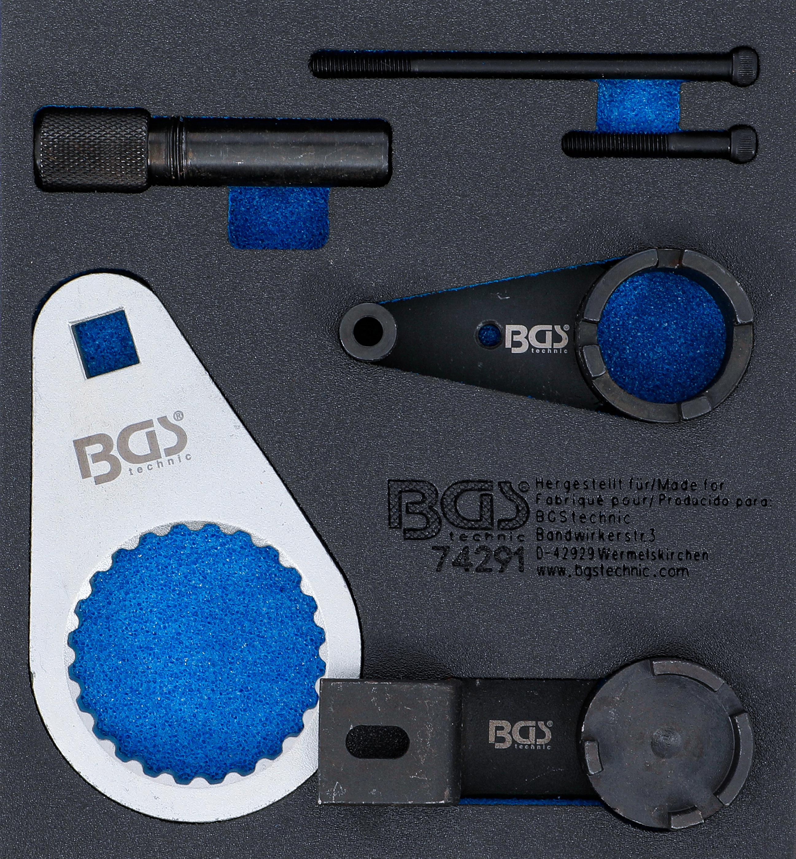 Jeu De 6 Pinces Mini De Précision BGS 4024 - Acier Chrome-vanadium, Pour Servante D'atelier