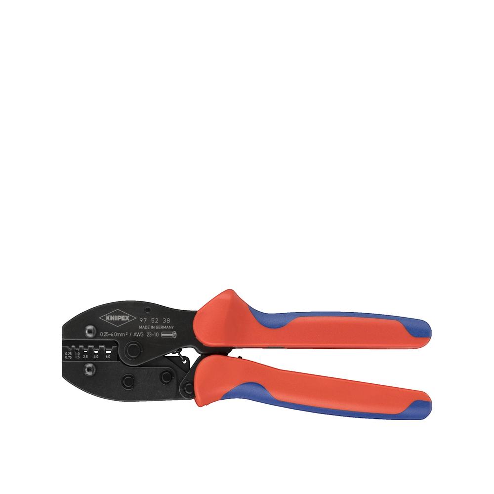 Kleszcze do zaciskania Knipex PRECIFORCE zakres 0,25-6 mm² długość 220 mm