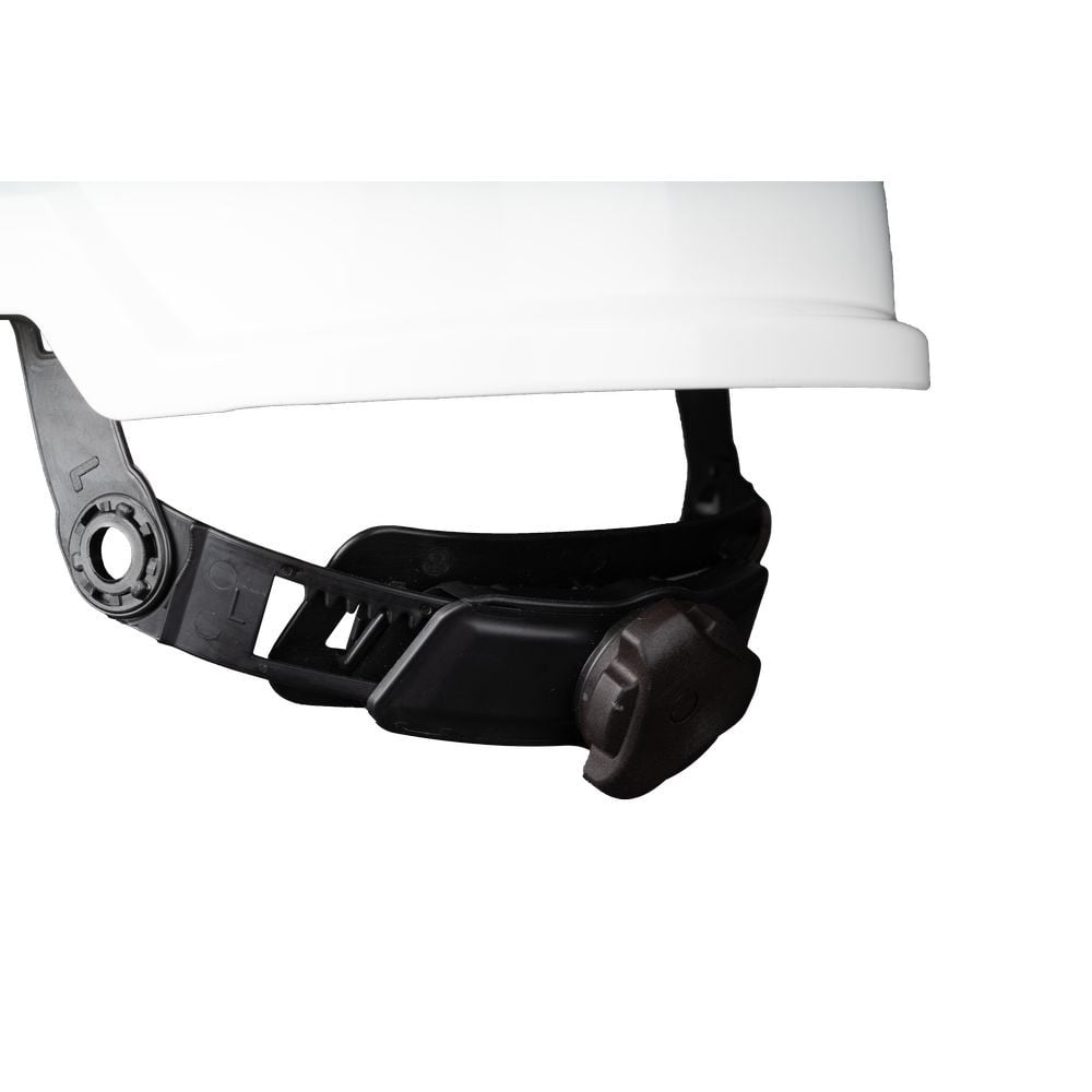 Casque de sécurité non ventilé avec lunettes de sécurité intégrées Coverguard PHOENIX PRO ABS Blanc Unique - 4