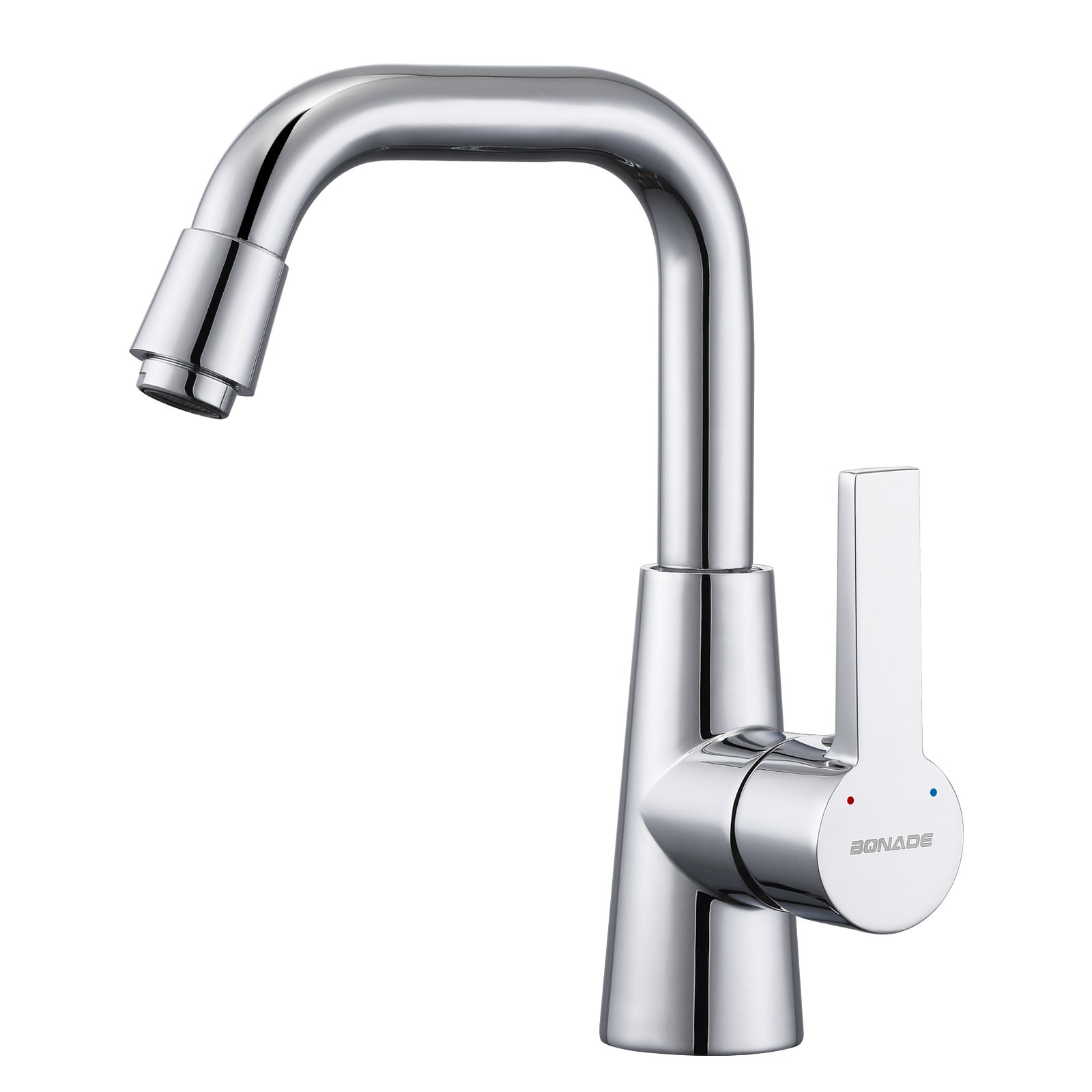 LOVHAUS Bateria Łazienkowa, Jednouchwytowa Bateria Umywalkowa do Łazienki i Kuchni, Bateria Mieszająca Obracająca się o 360°