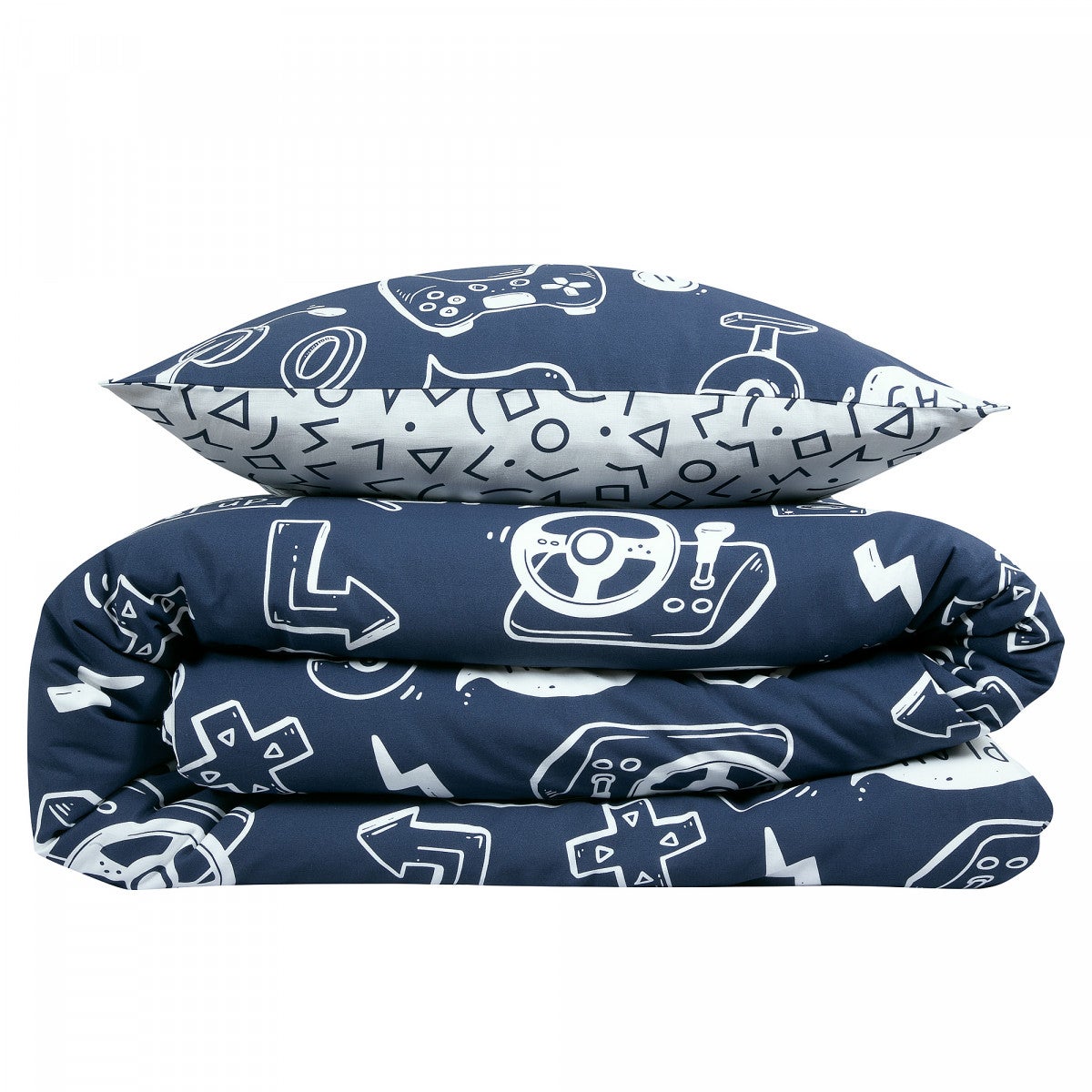 Parure de lit jeux vidéos en coton 200x200cm - 3
