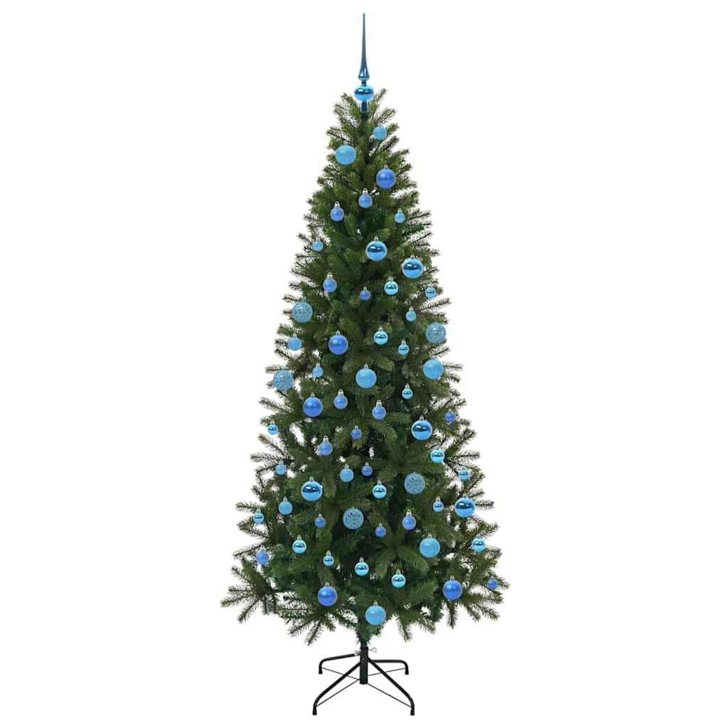 vidaXL Sapin de Noël artificiel avec 300 LED Vert 180 cm PE et PVC - 4