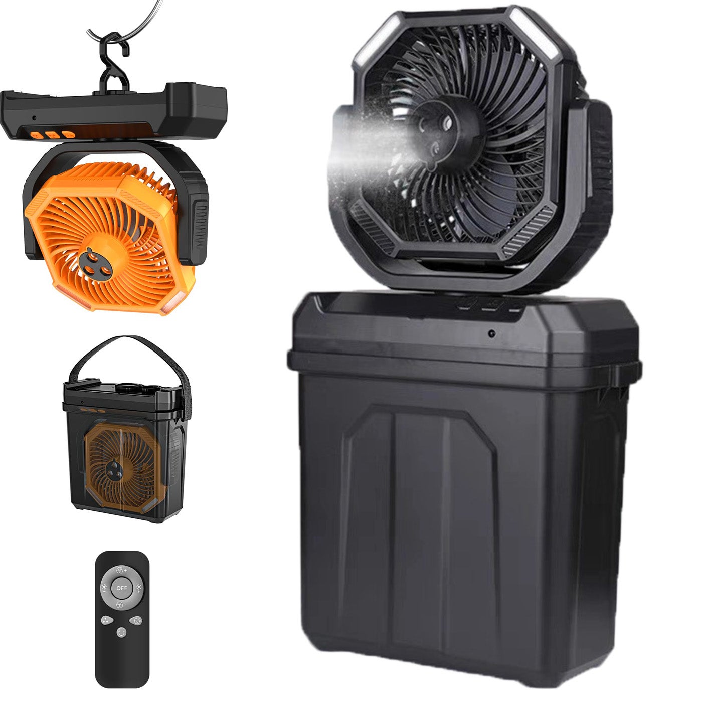 Scrivania Da Ufficio Silenziosa Yubo Piccolo Ventilatore Elettrico - Foto 5