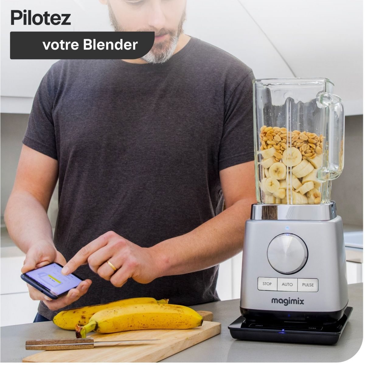 Blender MAGIMIX Power 5 XL Chrome Mat 11643 - 3