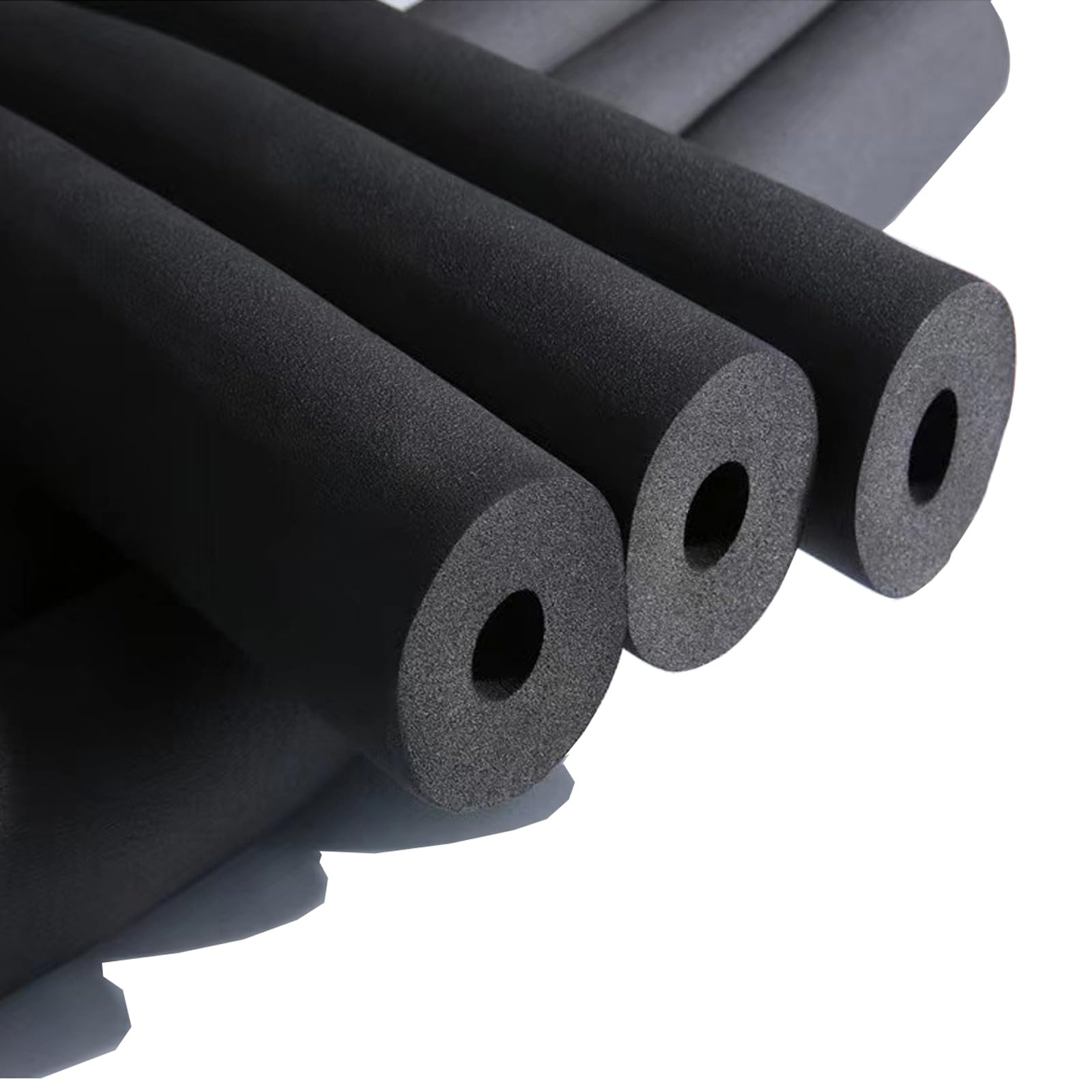 Lot De 10 Housses En Mousse Pour Tubes D'exercice, Coussinets De Remplacement Pour Abdominaux Et équipement De Gym, Noir