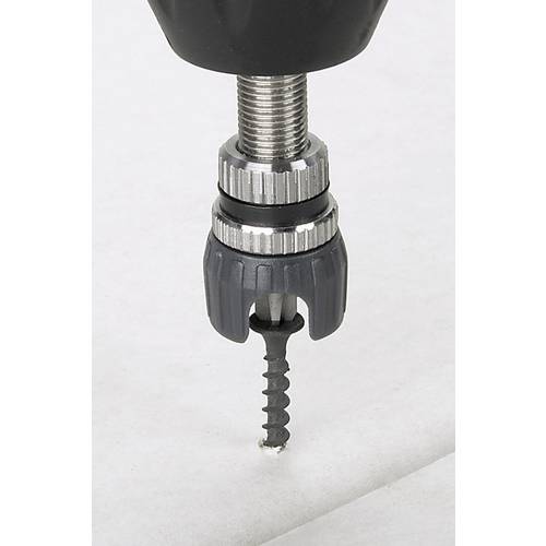 WOLFCRAFT 4055000 - Portapuntas con tope profundidad. Profundidad de atornillado ajustable. Incluye punta Philips 2 - 3