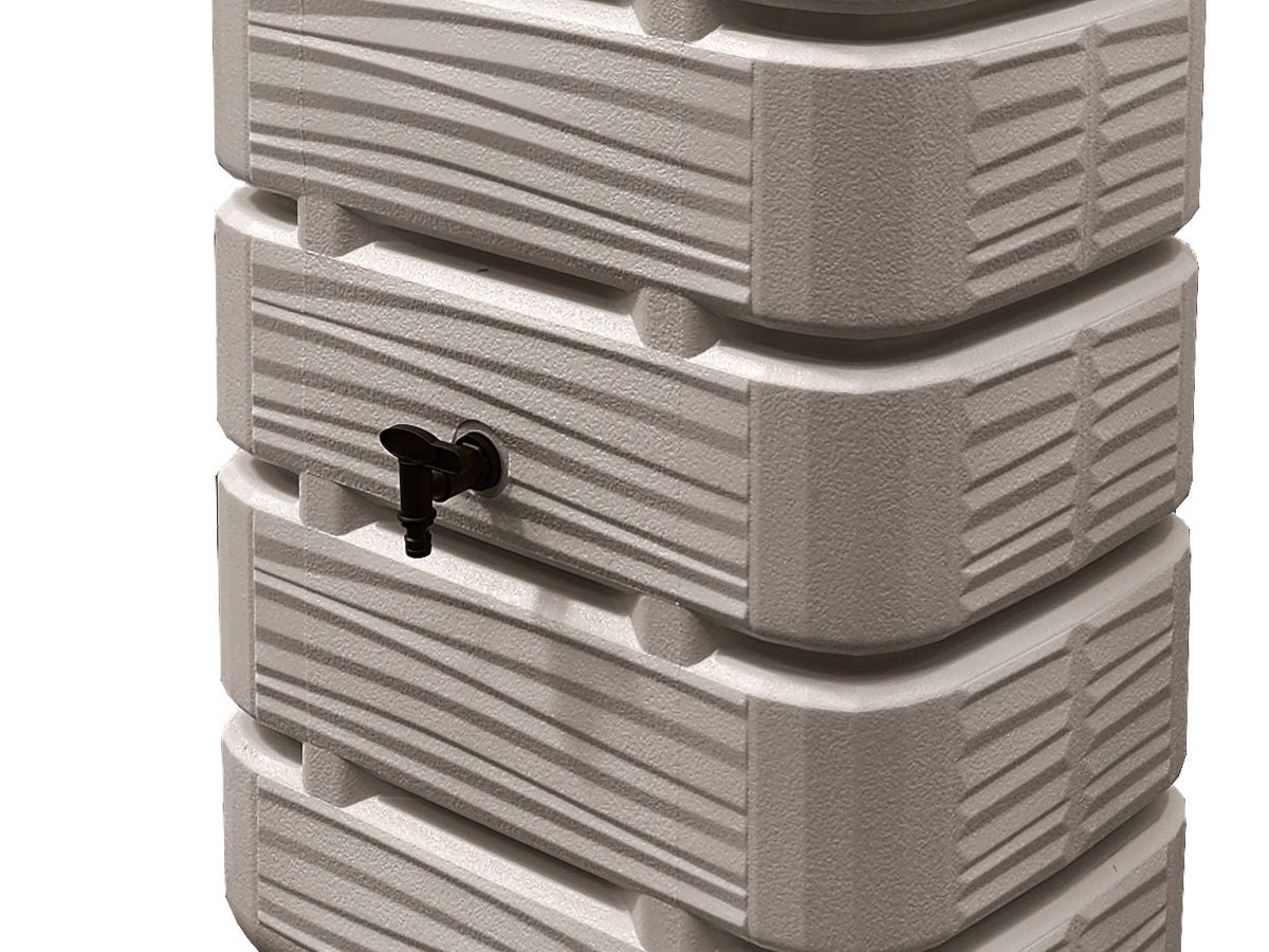 Récupérateur d'eau DUNE 320 Litres Grege - 2
