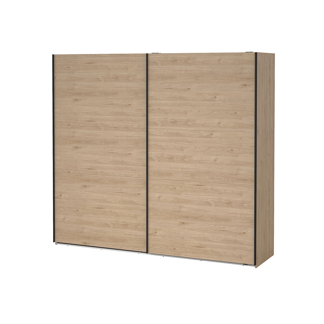 Como szafa przesuwna 2 drzwi 245x220cm dąb dekor.