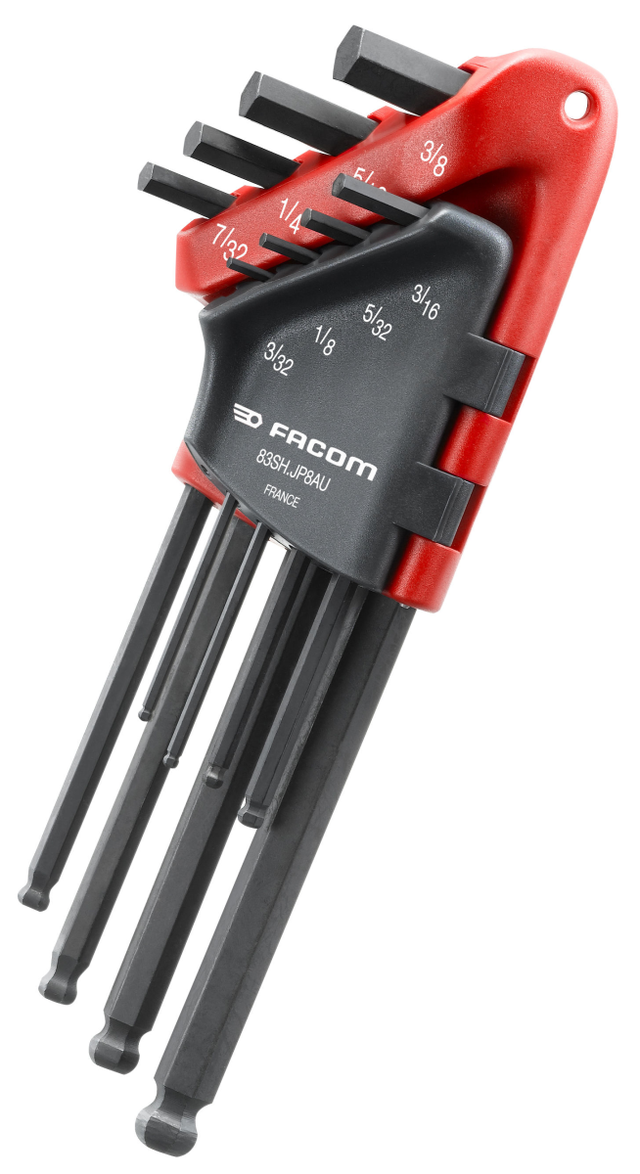 Lot D'outils FACOM SAM En Tailles Impériales - Occasion, Acier Chrome Vanadium, Marques D'usure