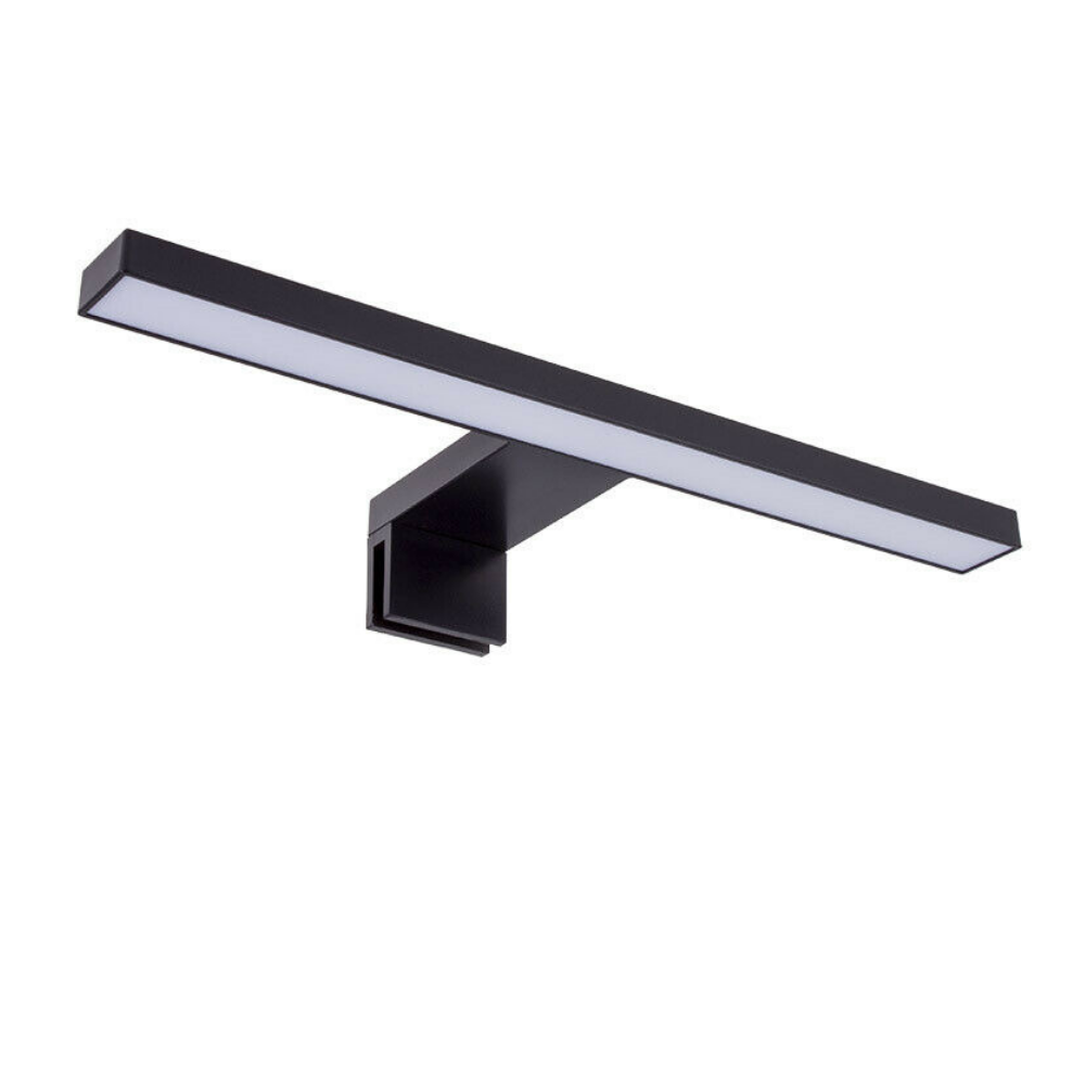 Applique LED 30 cm Pour Miroir de Salle de Bain – Lampe IP44 Étanche, Lumière Neutre Uniforme 4000K – Couleur: Noir - 7