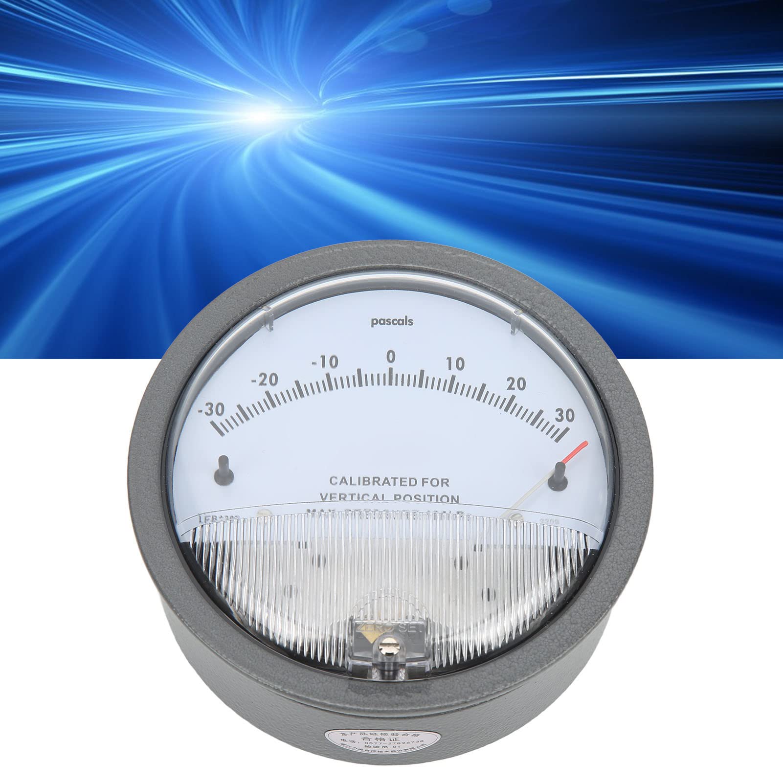 Manometro Differenziale Per Filtri HVAC - Misuratore Di Pressione Con Doppia Interfaccia 1/8 NPT, Precisione ±2%, Per Microelettronica E Impianti Di Climatizzazione