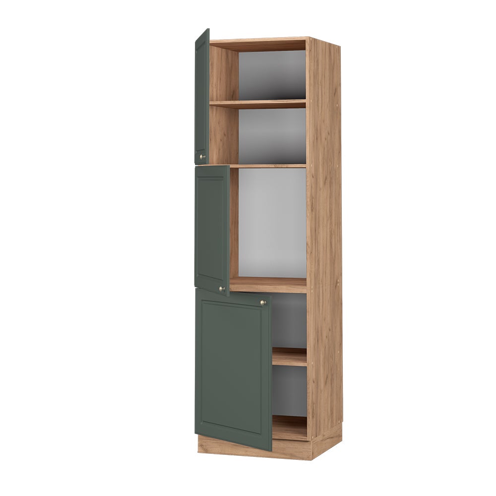 Vicco Meuble pour four Fame-Line, Vert Or Campagne, 60cm - 4