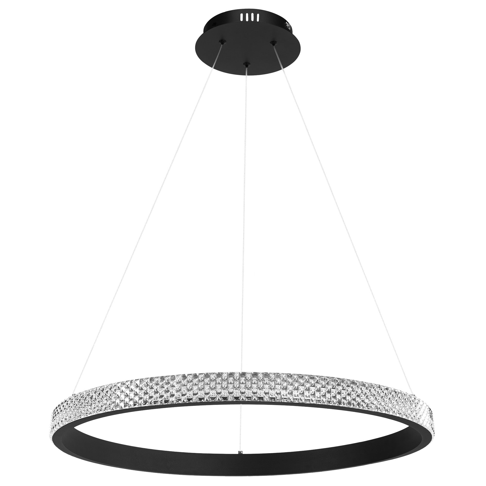 Lampa Sufitowa Wisząca Led Toolight Led App1512-Cp Czarny