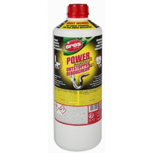 Déboucheur liquide industriel professionnel puissant auto réactif 1l ERES
