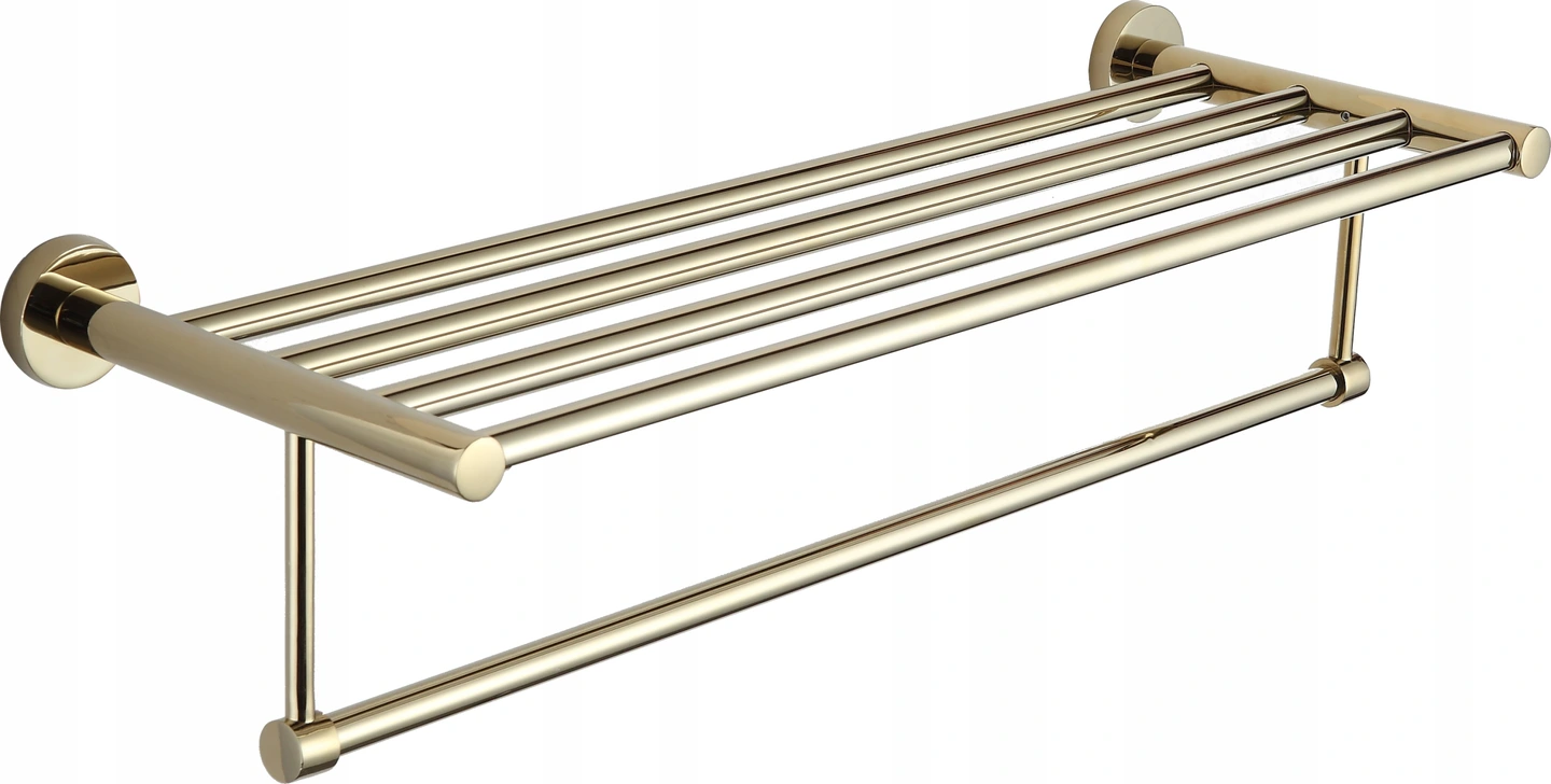 Mexen Remo półka na ręcznik, złota - 7050720-50