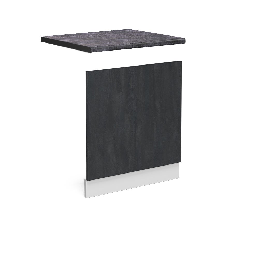 Vicco Panel przedni R-Line, Czarny beton, 60 cm BP Antracyt
