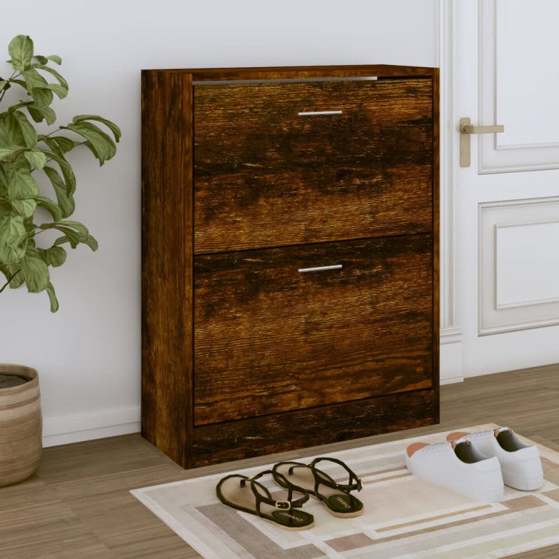 VIDAXL - Scarpiera 75x40x110 Cm Legno Massello Di Pino Riciclato