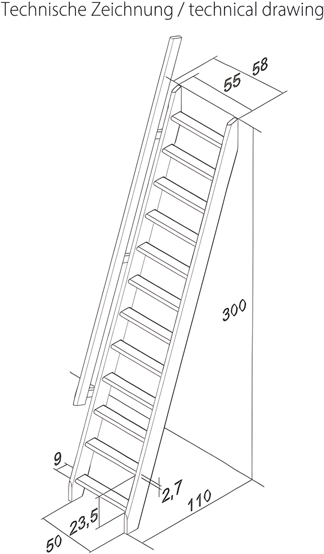 escalier extensible 