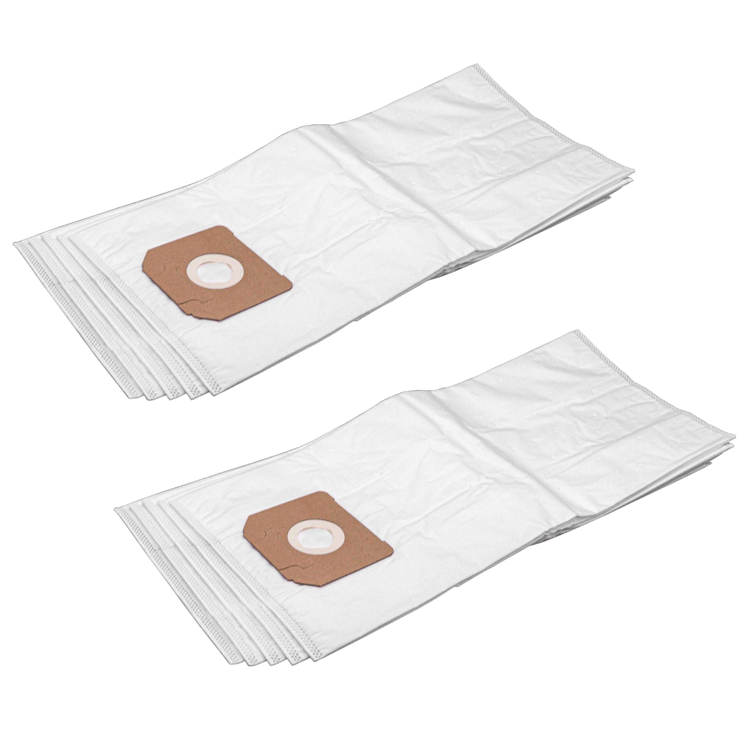 Vhbw 10x Sacs Remplacement Pour Kärcher 6.906-106.0 Pour Aspirateur - 30cm X 40cm Marron