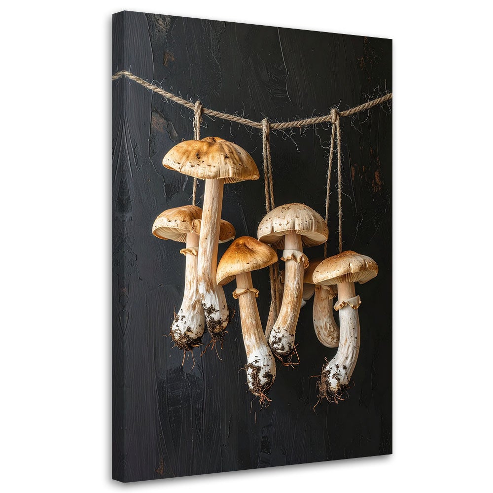 Obraz do kuchni restauracji baru jadalni, Suszone grzyby borowiki 60x90