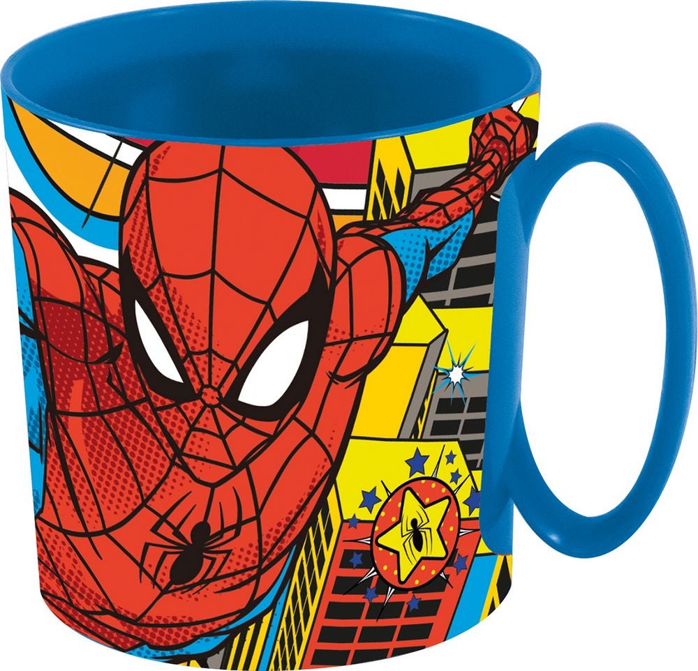 Tazza plastica per microonde Spiderman 350ml
