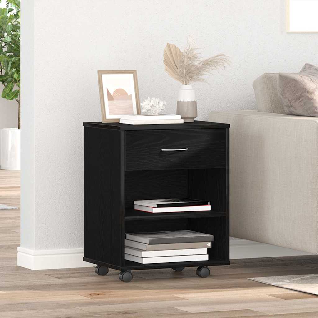 MEUBLE TV AVEC Portes Armoire de Rangement Salon Bois d'Acacia Massif
