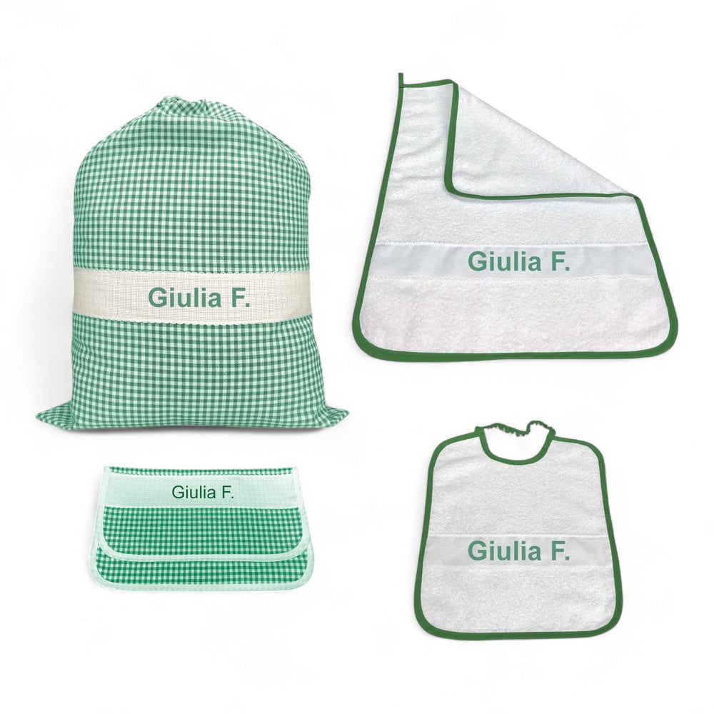 Set Asciugamani Personalizzati Con Ricamo - 2 Pezzi 50x100 E 40x60 Cm - Certificato OEKO-TEX - Foto 8