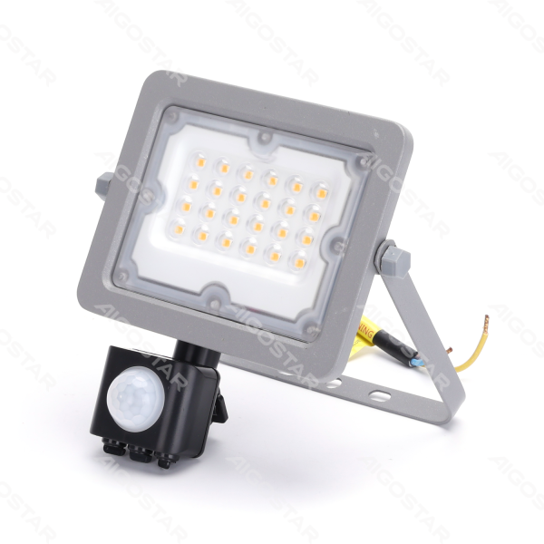 OREiN Faretto Da Esterno Con Sensore Di Movimento 3000LM – 27W (equivalente 230W), 3 Colori 2700/4000/6500K, IP65, Montaggio Facile, Bianco