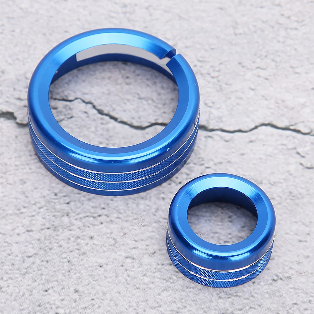 Lot De 2 Boutons De Commande Potentiomètre Alliage Aluminium 40x17x6 Mm Axe 6 Mm Argent