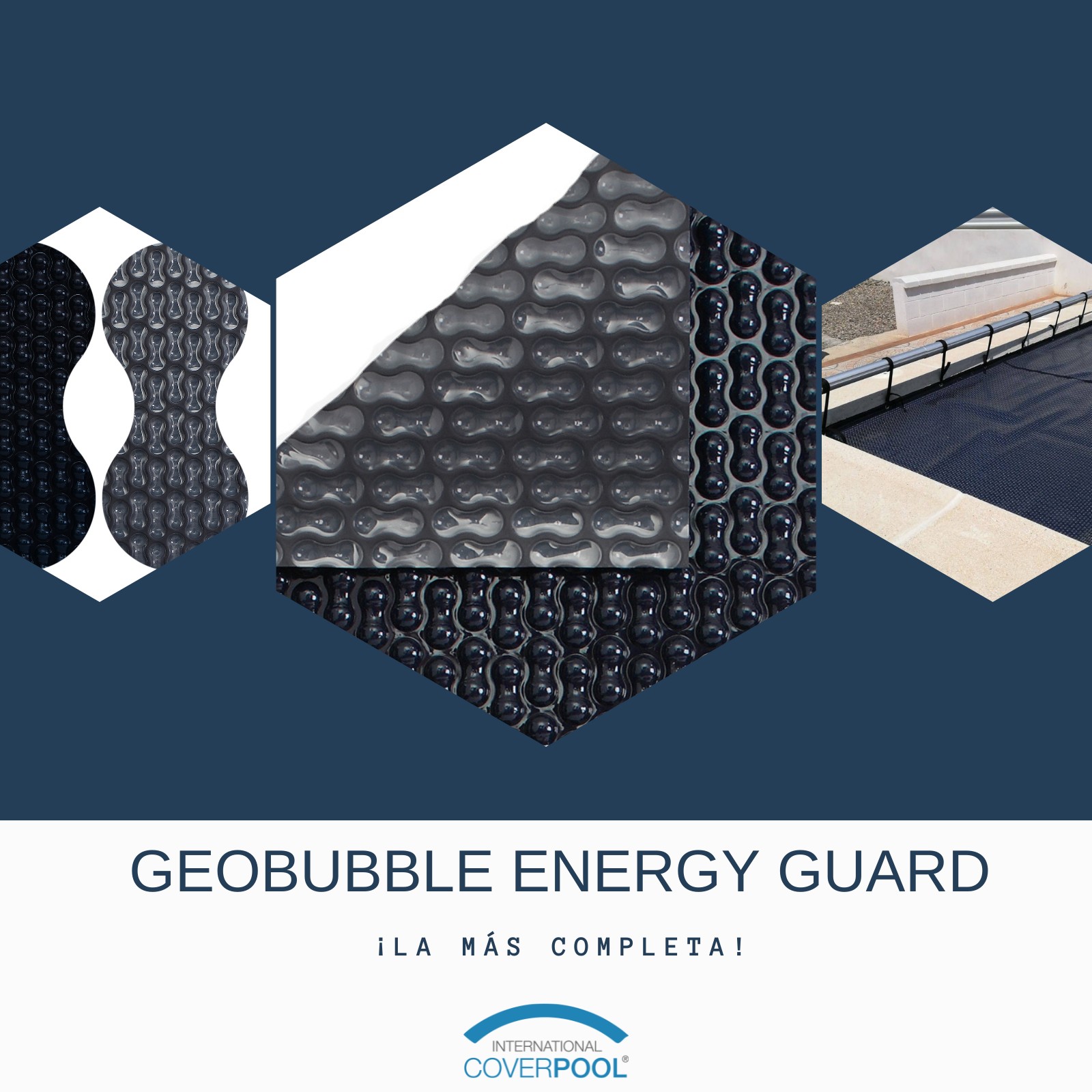 Bâche thermique 500 microns Geobubble Energy Guard de 4,5 x 3m sans renfort - 2