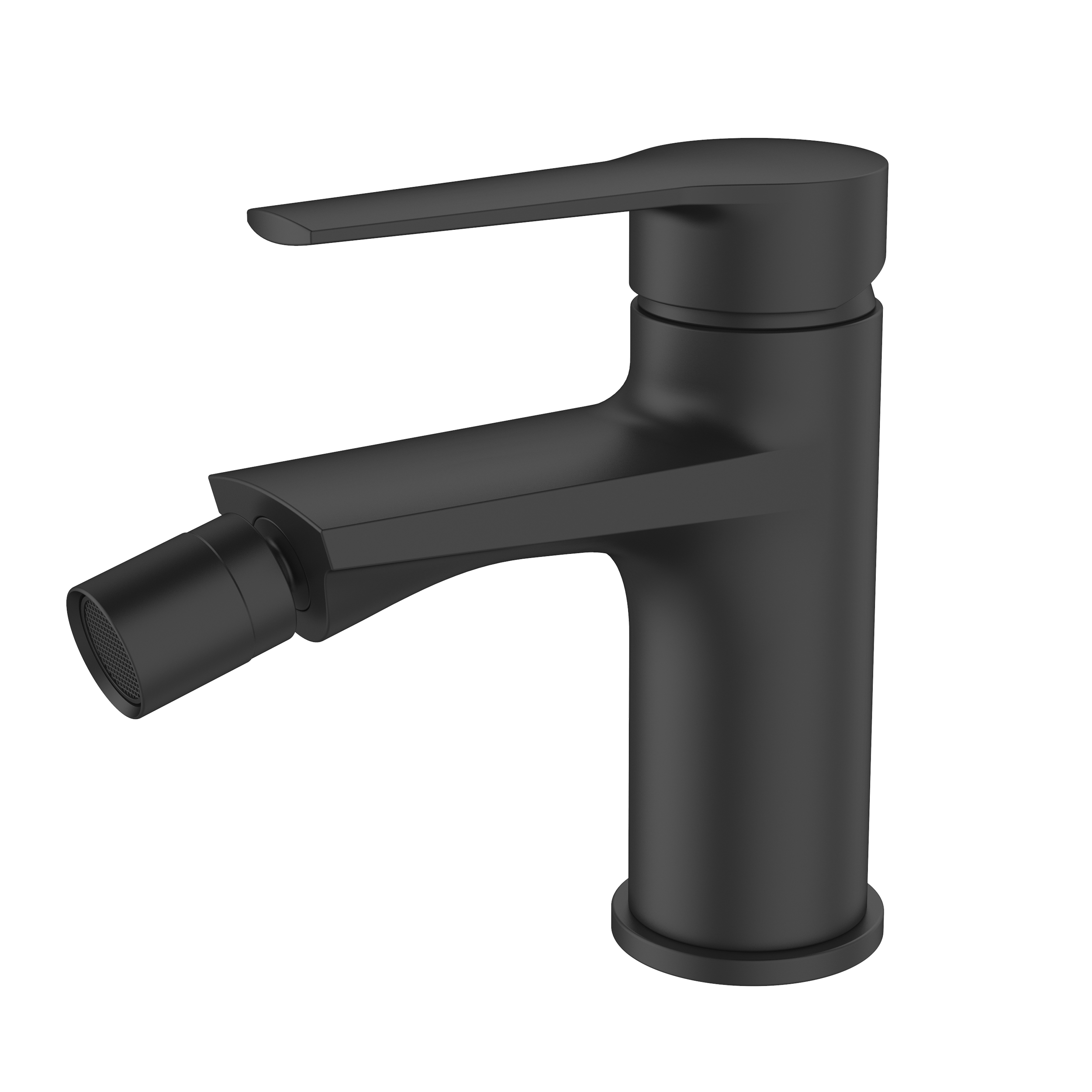 Bateria Bidetowa Kran do Bidetu Prysznic INVENA Fira Czarny