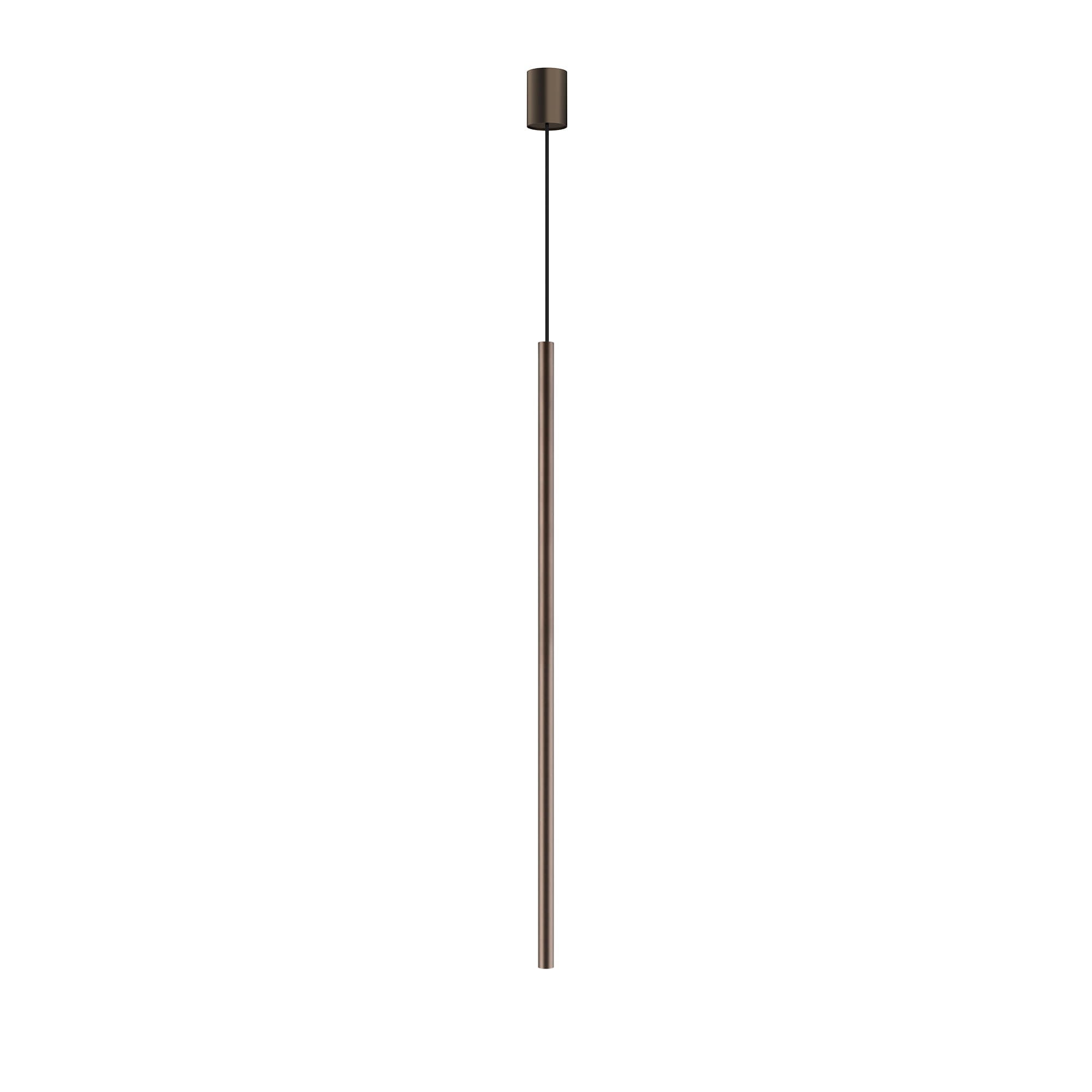 Lampa wisząca Laser satynowy czekoladowy 1xG9x10W tuba wym: 205 x 5,5 cm metal Nowodvorski Lighting