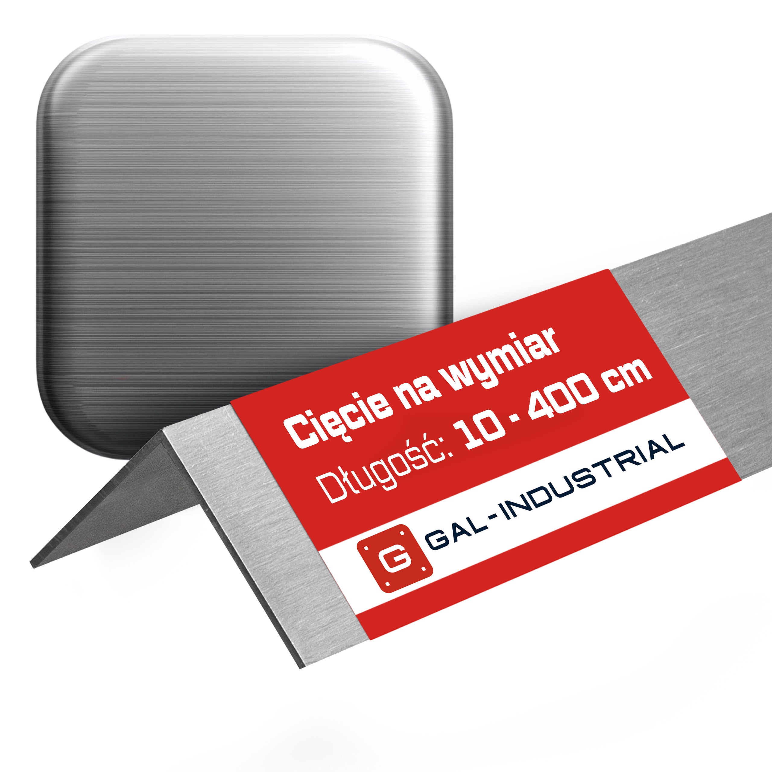 Kątownik Aluminiowy SZCZOTKOWANY 35x35x4mm 330cm Alu + Cięcie na wymiar