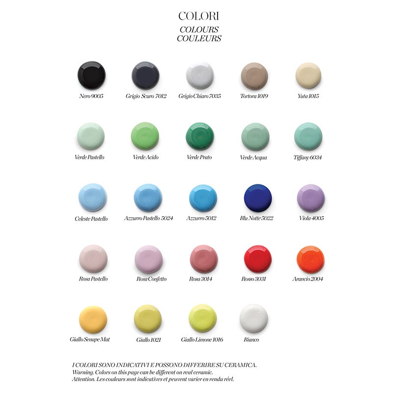 Lavabo École en Céramique émaillée - 90 cm - True Colors - Rose - 4