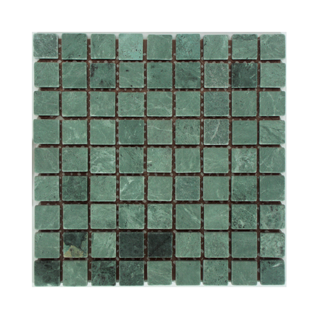 Mosaïque En Verre Translucide Vert / Vert Pâle - Mosaik-Netzwerk - Lot De 10 Plaques
