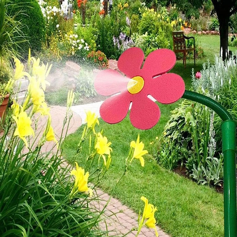 Zraszacz obrotowy Crazy Daisy 720° do trawników ogrodowych