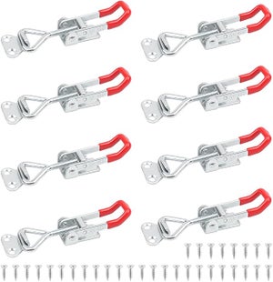 Verrou à Levier 2 Pièces GH-4001 - Charge 150 Kg - Acier Inoxydable 304 - Pour Armoire, Boîtier, Tiroir, Fixation Rapide