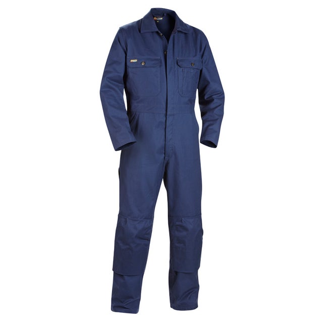 Combinaison Industrie manches longues coton croisé Marine 58 615111008800
