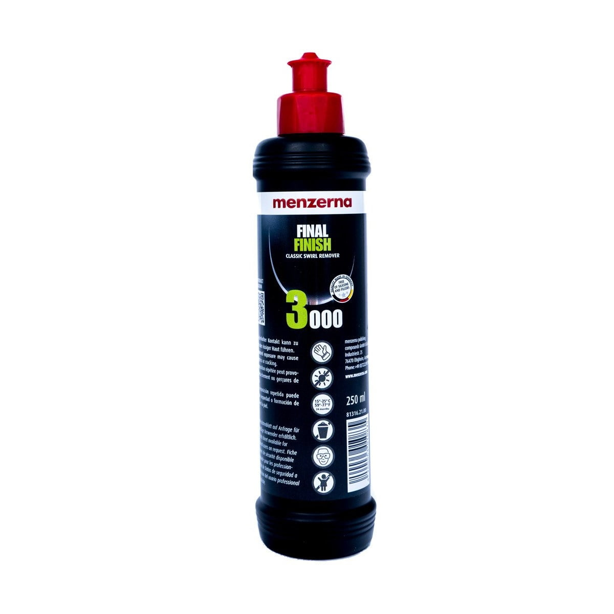 Menzerna 3000 Final Finish Polish Swirl Remover 250 Ml - 2