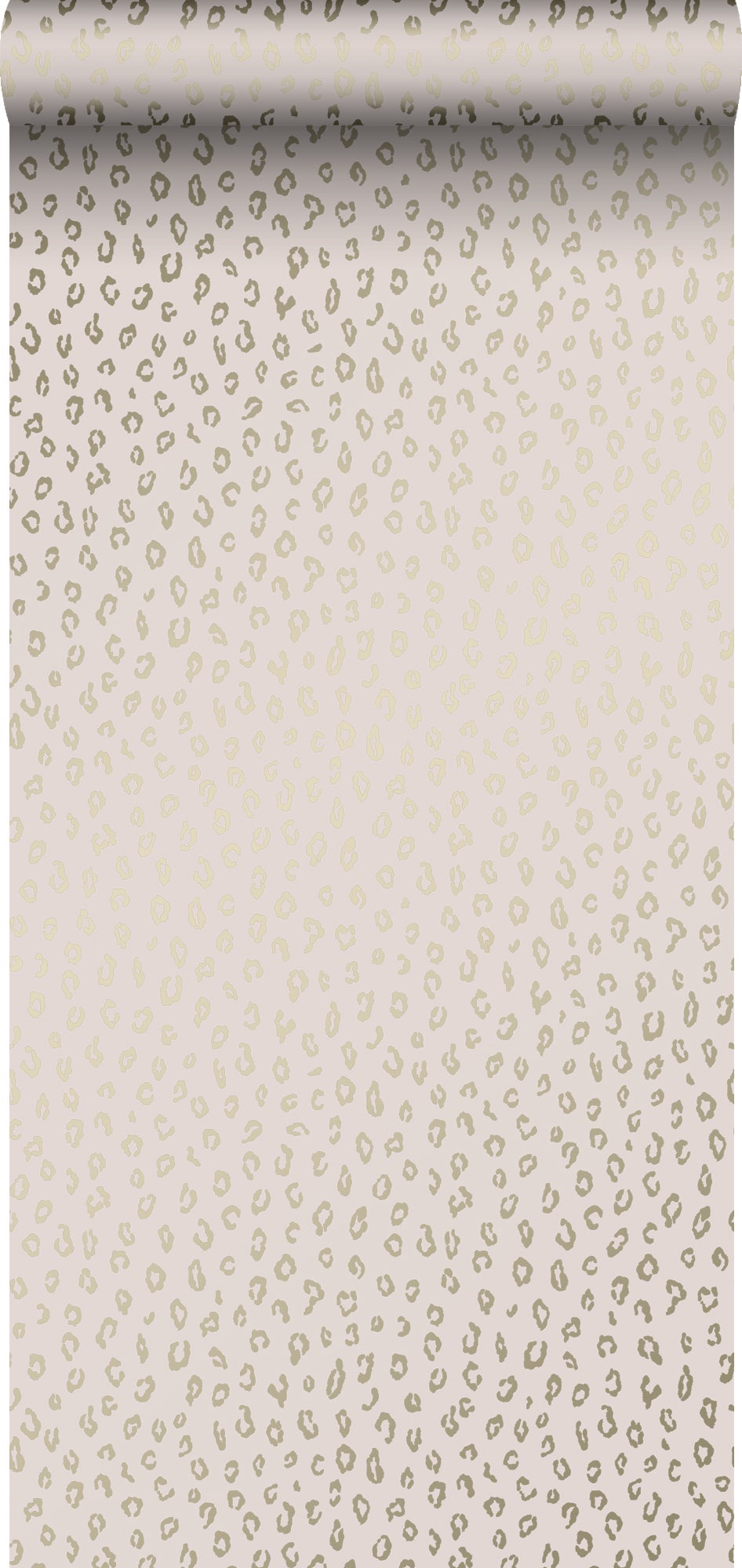 Tapeta panterka delikatnego różuIzłotym - 53 cm x 10.05 m - ESTAHOME