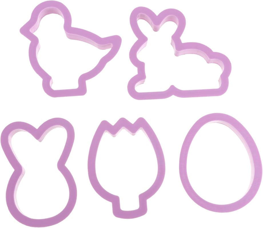 10 sztuk szablonów wielkanocnych, wirujących do ciasta, narzędzi do dekorowania ciasteczek, foremek do ciastek, foremek do ciastek jesiennych, foremek