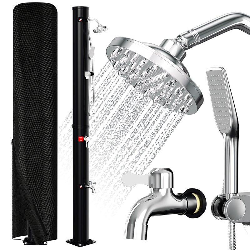 Douche Solaire Camping 20L Tadomoe – Avec Douchette Et Indicateur De Température