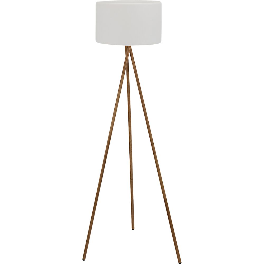 TAMBOURY WOOD RGB H150cm Bezprzewodowa Lampa Podłogowa na zewnątrz