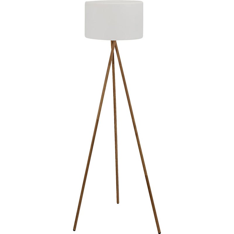 TAMBOURY WOOD RGB H150cm Bezprzewodowa Lampa Podłogowa na zewnątrz