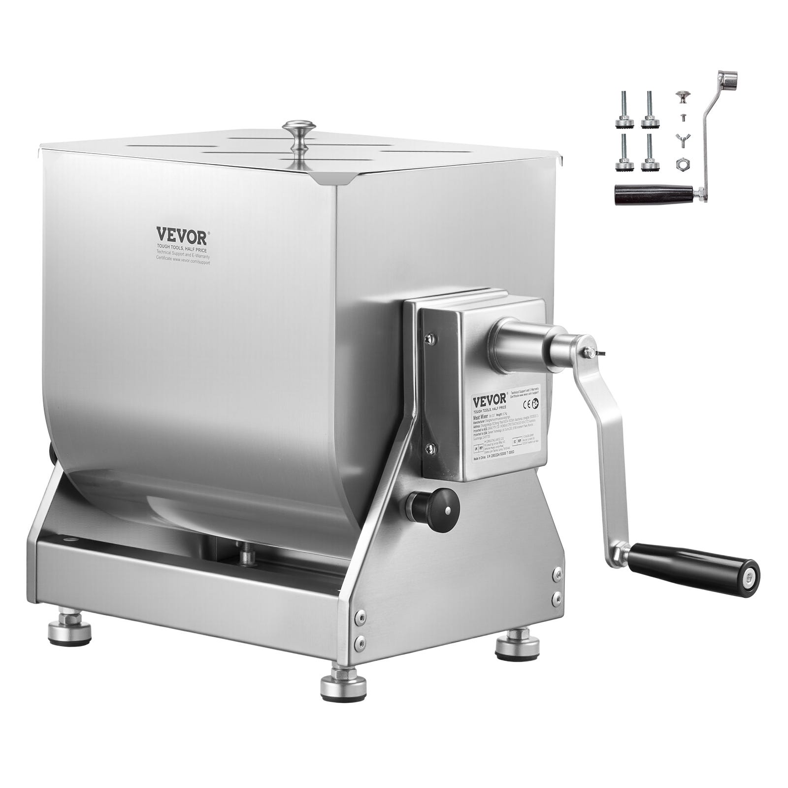 Mescolatrice per carne manuale Mx 20 Tre spade Mescolatrice per carne manuale Mx 20 Tre spade